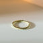 Torsion stacking ring thin and thick 14k gold - Studio Kroewe