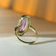 Trixie amethyst ring 14k gold - Studio Kroewe