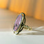 Trixie amethyst ring 14k gold - Studio Kroewe