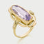 Trixie lavender moonquartz ring 14k gold - Studio Kroewe