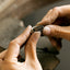 Trixie smoky quartz ring 14k gold - Studio Kroewe