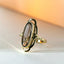 Trixie smoky quartz ring 14k gold - Studio Kroewe