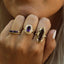 Trixie smoky quartz ring 14k gold - Studio Kroewe