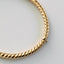 Twisted 4.2mm bangle 14k gold - Studio Kroewe